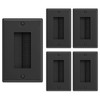 Iwillink Brush Wall Plate (5 Pack), Cable Pass Through Insert
