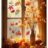 56 Pcs Fall Window Clings, Fall Window Decals for Autumn