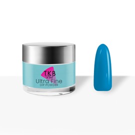 TKB Trading, LLC TKB Nail Dip Powder| Ultra-Fine, No UV light Required, DIY Manicure with Salon Quality (California Sky (Blue), 1.7 Ounce (Pack of 1))