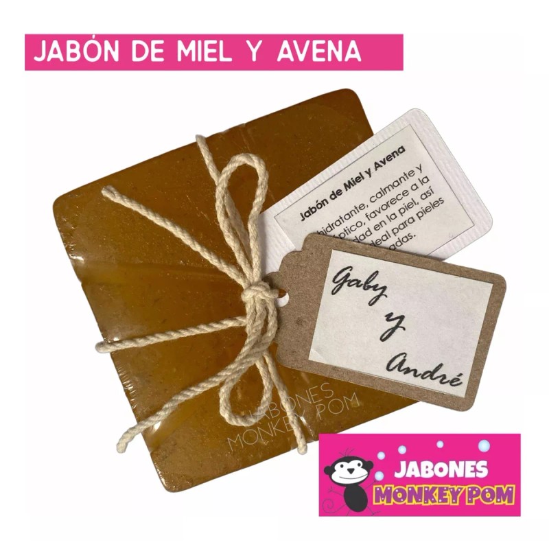 Jabones Monkey Pom 25 Jabones Artesanales Recuerdos Personalizados + 100