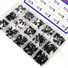 NexSync 400-Piece Mini Flathead Phillips Microscrews Kit - M1.7/M2/M2.5/M3 Steel
