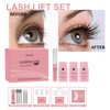 EELHOE Lash Lift Set Eyelash Perm Kit Semi-Permanent Eyelash Perming