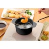 Sugiyama Metal Tempura Pot, Gray, 3.1 x 8.7 x 6.8