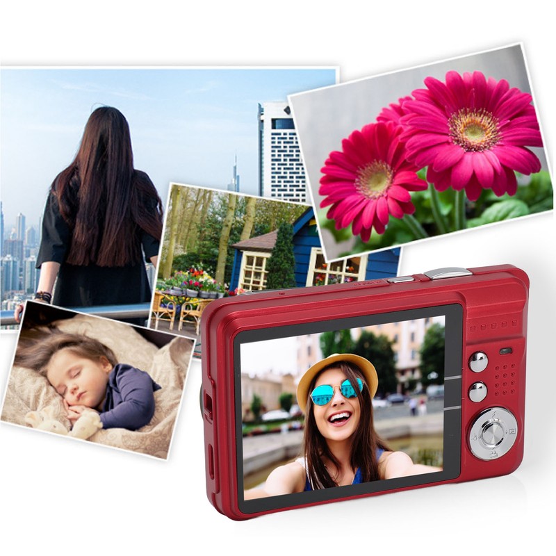 4K Digital Camera 48MP HD 2.7 Inch Screen 8X Zoom