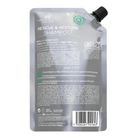 MARTHA DEBYALE HAIR TECH Rescue & Restore Shampoo Pouch. Restauración, con Sacha Inchi Peruano, 450 ml.