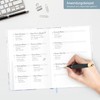 paper&you® A5 Address Book with Index A-Z [Time to Grow]