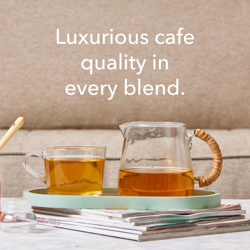 Loose Leaf Tea Sampler – 5 Caffeinated Blends Including Creme