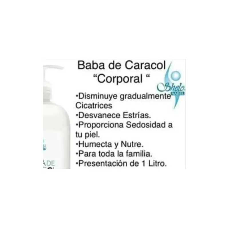 Baba De Caracol Corporal Sheló-antiestrías