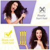 Juego de 80 varillas permanentes para el cabello, rizadores de
