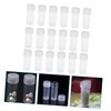 Baluue Travel-Friendly 150pcs Mini Bottles Pp Material Dispensing Bottles Lids
