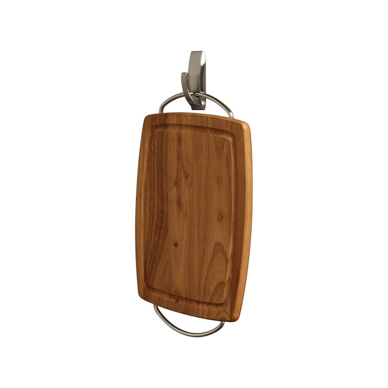 Command MR02-BN Medium Brushed Nickel Metal Hook with Modern R