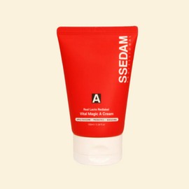 Sedam Cedam Real Lacto Red Label Vital Magic A Cream 100ml Moisturizing Nutrition Elasticity / 쎄담 리얼락토 레드라벨 바이탈 매직 A크림 100ml 보습 영양 탄력