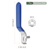 YOKIVE Lever Handle with Iron Chrome Plated Replacement Quarter Turn