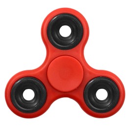 Generic Tri Fidget Hand Spinner Focus Desk Toy EDC ADHD Autism KIDS ADULT US STOCK New - Red