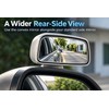 360° Adjustable Blind Spot Mirror for Cars – Wide-Angle Convex