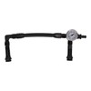 Fuel Line with Pressure Gauge Dual Feed Smooth Fuel Flow