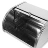Alipis Bread Box Kitchen Storage Container Large Capacity Roll Top