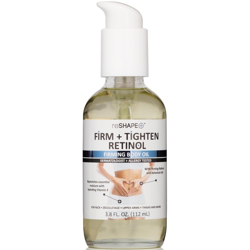 Reshape- Aceite corporal reafirmante con retinol, hidratante para el cuidado