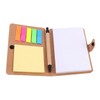 Operitacx 2 Sets of Combination Notepad Made of Kraft Paper