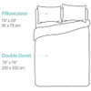 Lekesky Duvet Cover Double Size, Comforter Covers with Chic Triangle