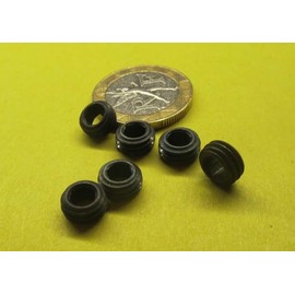 Black Oxide Alloy Steel Hollow Lock Jam Set Screws 5/16"-24 x .156" Length 25 pcs