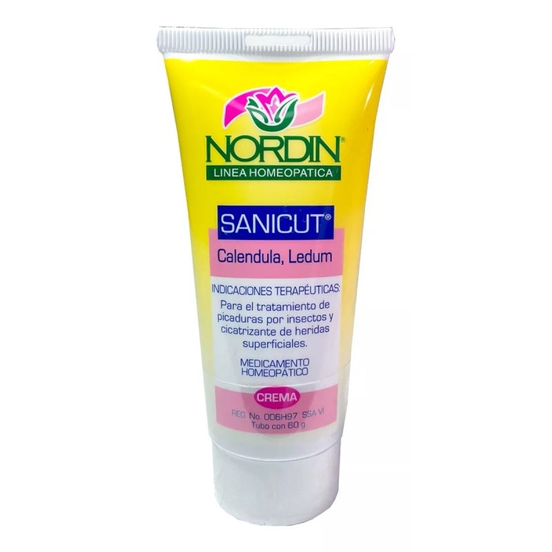 Nordin Crema Cicatrizante De Caléndula Sanicut Nordin 60g Pack De