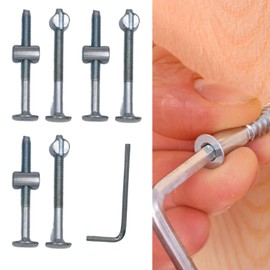 1 Sets of Furniture Connector Bolts and Barrel Nuts,Bed Bolt and Nut Kit