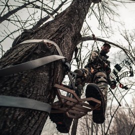 XOP-XTREME OUTDOOR PRODUCTS Set of 2 8 Long 35mm Cam Straps for Climbing Trees Heavy Duty 350lb Rated