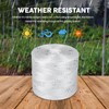 Tomato Twine 6300 Ft - Heavy Duty Polypropylene Twine White