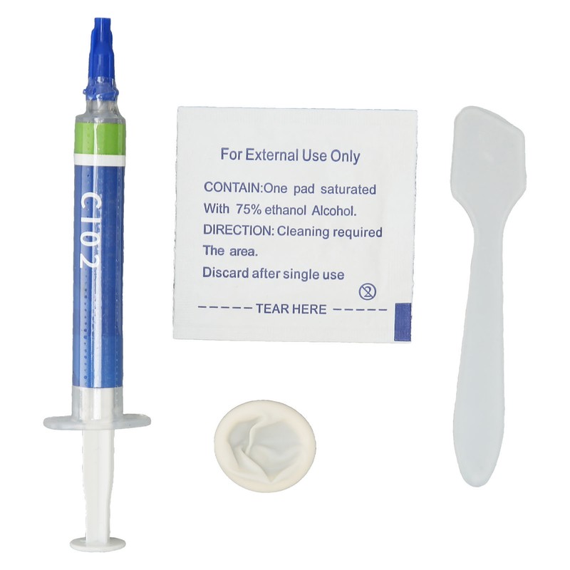 5Pcs Thermal Paste 4.55W/m.k Metal Free Safe Strong Adhesion Thermal