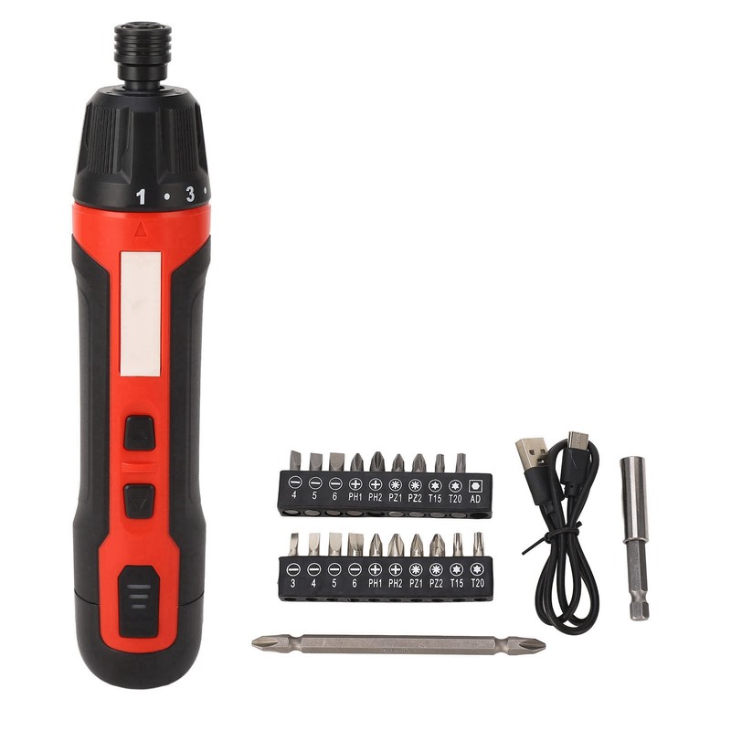 Electric Screwdriver Kit Large Torsion Rechargeable Multifunctional Mini Screw Driver