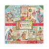 Stamperia International Stamperia-Mini Scrapbooking Pad-Christmas Patchwork, Green and Red, 8