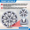 AUTOWIKI 16" Hbucaps for 2015-2017 Toyota Camry/ 2015-2017 Toyota Camry