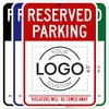 Reserved Parking Sign, Custom Parking Signs for Business, Violators Will