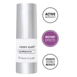 Skin Doctors Instant Eyelift, with Hyaluronic Acid, helps the appearance of wrinkles, eye bags, puffiness, and tightens the skin around the eye - 10ml