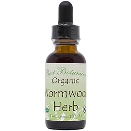 Best Botanicals Organic Wormwood Herb Extract 1 oz.