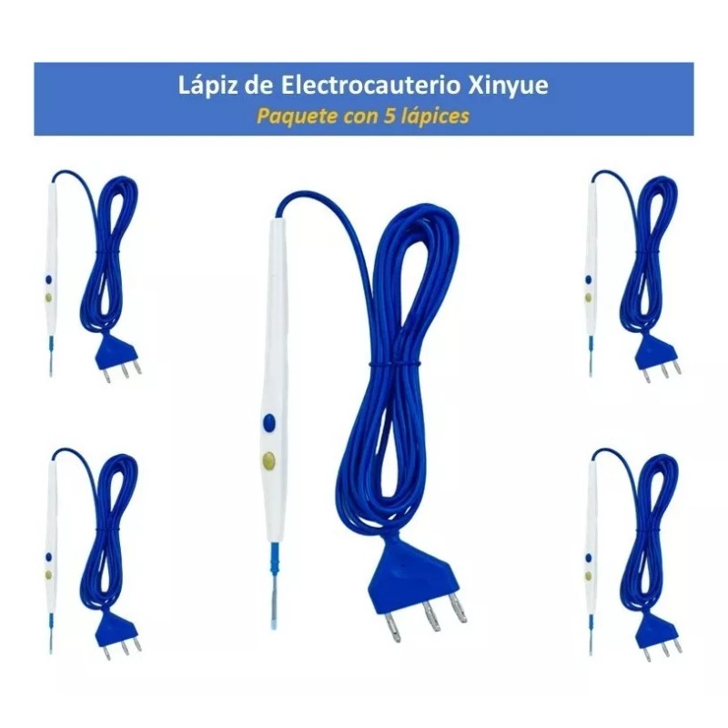 Xiunyue Lápiz De Electrocauterio Xinyue, Desechable Paq. / 5 Piezas