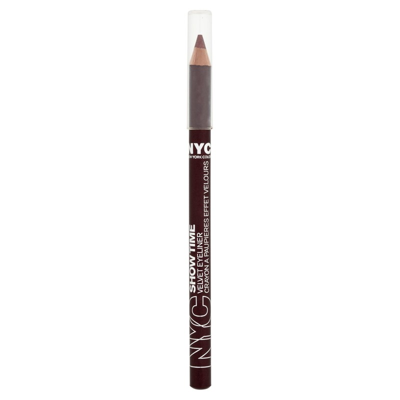 NYC Dark Velvet Eye Liners Number 952, Black Wine