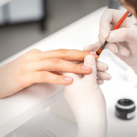 Reposamanos para Salón de Manicura Cojín de Mano para Uñas de Cuero PU con Buena Elasticidad, Reposamanos Diseño de Uñas con Soporte para Artistas de Uñas 30 X 13 X 15 Cm (Tabla