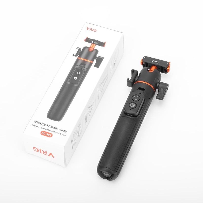 VRIG Osmo Action 6/5Pro/4 Tripod with Remote Control Selfie Stick
