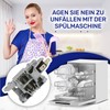 Dishwasher Door Lock with Original Code C00195887 for Indesit for