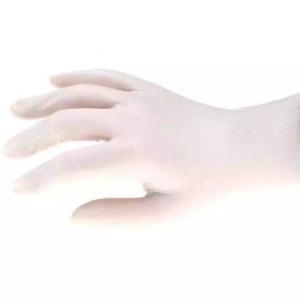 PRO-SAFE 100 Pack 5 mil Natural Rubber Latex Gloves: Powder-Free, Size Small