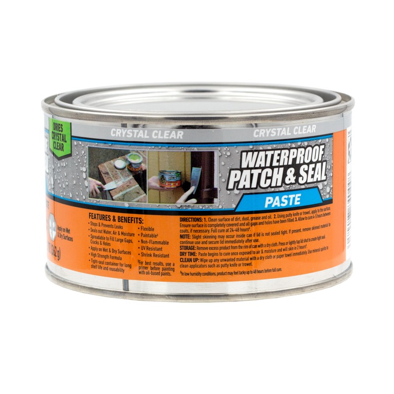 Gorilla Waterproof Patch & Seal Rubberized Sealant Paste, 12.8 Ounce