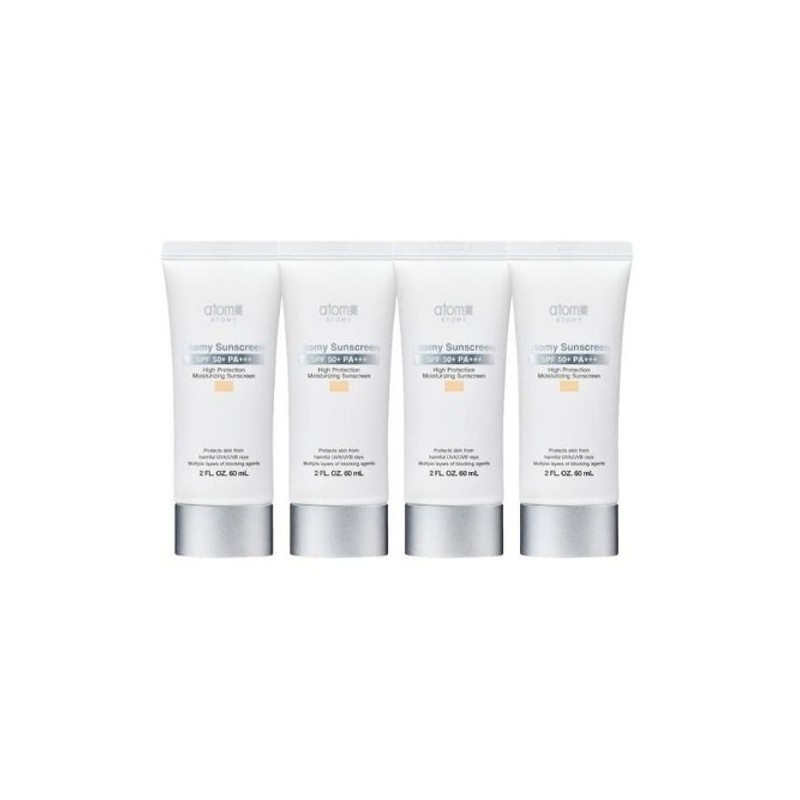 Atomy Sun Cream Beige BB Cream White 4pcs (60ml x