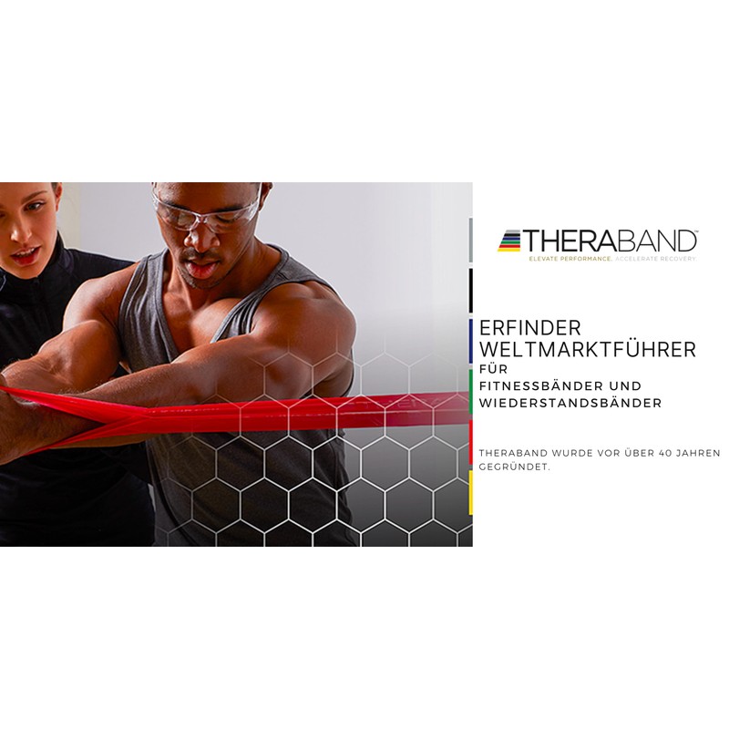 TheraBand Original TheraBand Fitnessband | Resistance Band für Kraftraining und