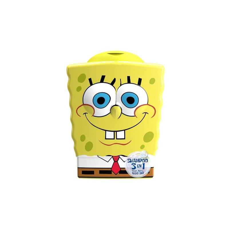 BLUMEN KIDS SHAMPOO 3 EN 1 BOB ESPONJA PINA 400ml