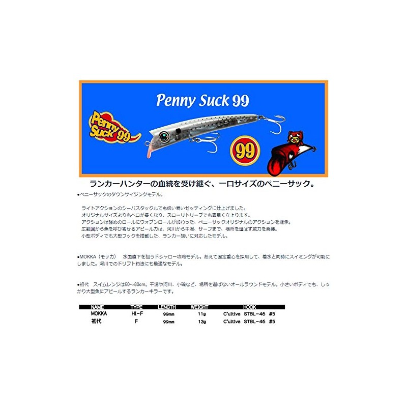 HALCYON SYSTEM #27 Pennysack 99 Minnow Lure, 1st Generation, 3.9