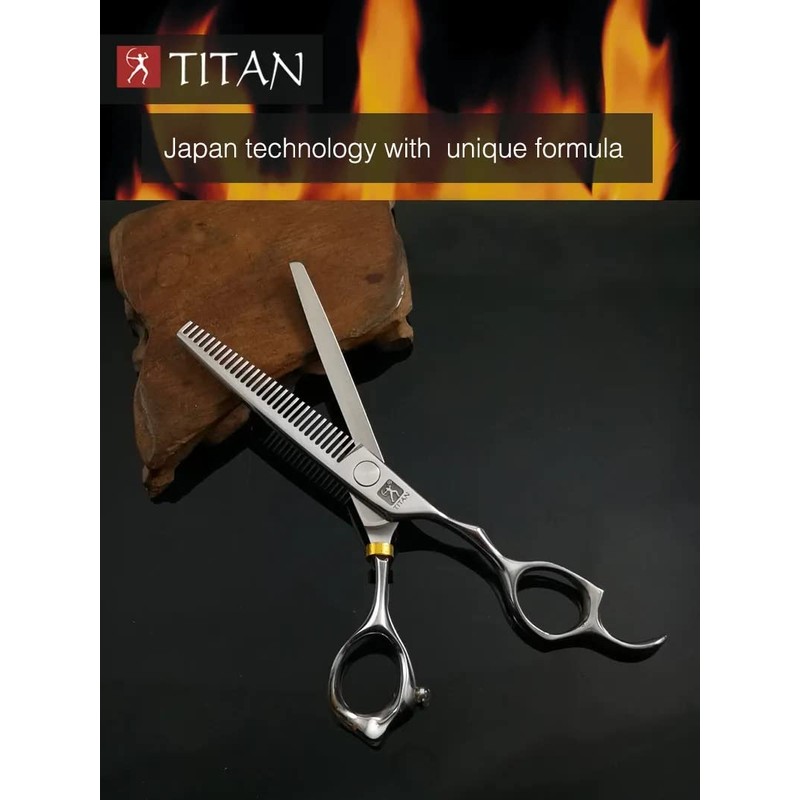 Titan Scissors | Thinning Scissors | Titanium Coating Hair Cutting