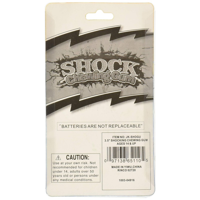 Rhode Island Novelty Shocking Gum