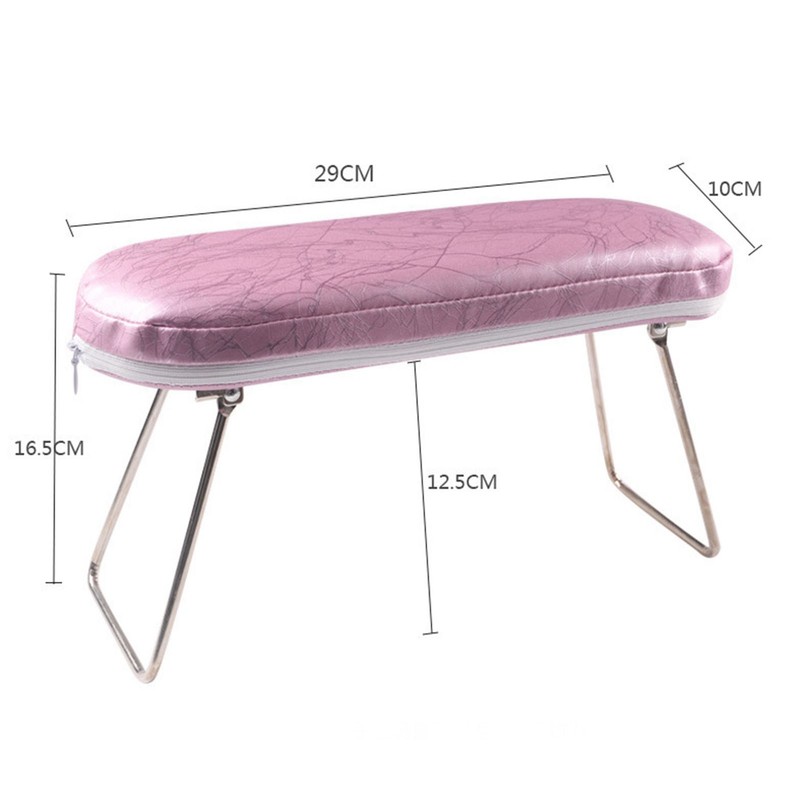 Nail Arm Rest PU Leather Manicure Pillow Cushion Nail Art
